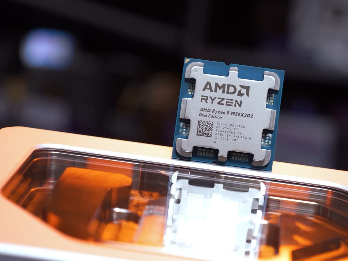 Уникальный процессор Ryzen 9 9950X3D2 Dual Edition оказался